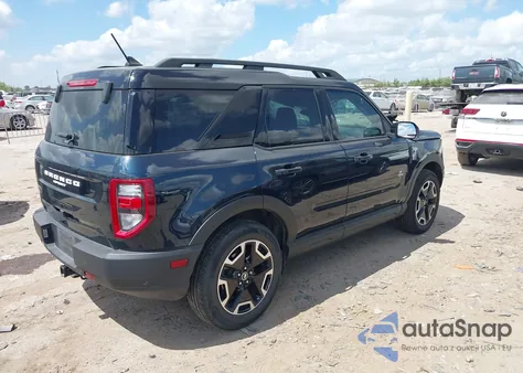 2022 Ford Bronco Sport Outer Banks из США, поврежденный, VIN 3FMCR9C61NRE24586